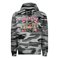 Slate Camo anti valentine club Premium Hoodie - MaliasSmallBusiness