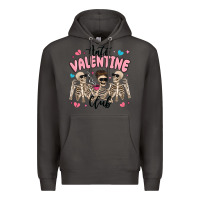 Smoke anti valentine club Premium Hoodie - MaliasSmallBusiness
