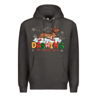 Smoke dachshund through the snow Premium Hoodie - MaliasSmallBusiness