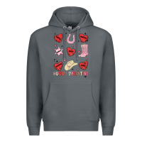 Rock howdy valentine copy Premium Hoodie - MaliasSmallBusiness