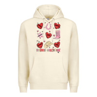 Sandshell howdy valentine copy Premium Hoodie - MaliasSmallBusiness