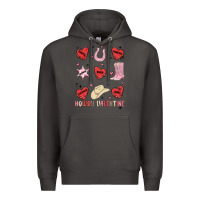 Smoke howdy valentine copy Premium Hoodie - MaliasSmallBusiness