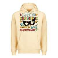 Pina Colada i teach kindergarten whats your superpower Premium Hoodie - MaliasSmallBusiness