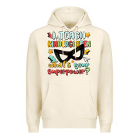 Tofu i teach kindergarten whats your superpower Premium Hoodie - MaliasSmallBusiness