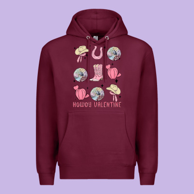 Premium Hoodie howdy valentine