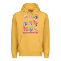 Mustard howdy valentine Premium Hoodie - MaliasSmallBusiness