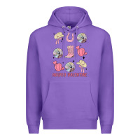 Purple howdy valentine Premium Hoodie - MaliasSmallBusiness