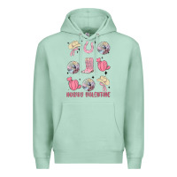 Seafoam howdy valentine Premium Hoodie - MaliasSmallBusiness
