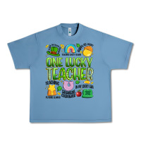 Pebble Blue one lucky teacher lucky charm Urban Heavy Tee - Artiststas