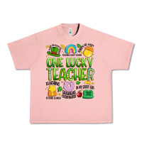 Salmon one lucky teacher lucky charm Urban Heavy Tee - Artiststas