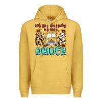 Antique Gold early rising always smiling safe driving bus drive Premium Hoodie - MaliasSmallBusiness