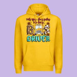 Early Rising Always Smiling Safe Driving Bus Drive Premium Hoodie Designed By Maliassmallbusiness