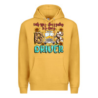 Mustard early rising always smiling safe driving bus drive Premium Hoodie - MaliasSmallBusiness