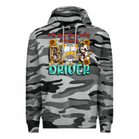 Slate Camo early rising always smiling safe driving bus drive Premium Hoodie - MaliasSmallBusiness