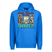 True Royal early rising always smiling safe driving bus drive Premium Hoodie - MaliasSmallBusiness