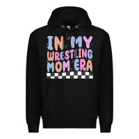 Black in my wrestling mom era Premium Hoodie - MaliasSmallBusiness