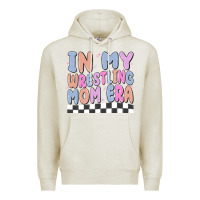Oatmeal Heather in my wrestling mom era Premium Hoodie - MaliasSmallBusiness