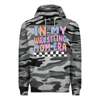 Slate Camo in my wrestling mom era Premium Hoodie - MaliasSmallBusiness