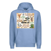 Colony Blue hunting life Premium Hoodie - MaliasSmallBusiness