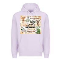 Lilac hunting life Premium Hoodie - MaliasSmallBusiness