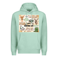 Seafoam hunting life Premium Hoodie - MaliasSmallBusiness