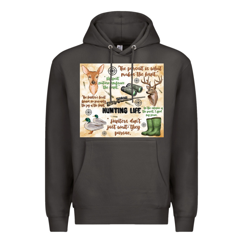 Hunting Life Premium Hoodie by MaliasSmallBusiness | Teevron