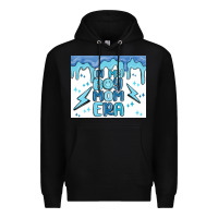 Black in my boy mom era Premium Hoodie - MaliasSmallBusiness