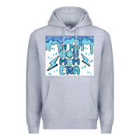Heather Grey in my boy mom era Premium Hoodie - MaliasSmallBusiness