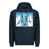 Navy in my boy mom era Premium Hoodie - MaliasSmallBusiness