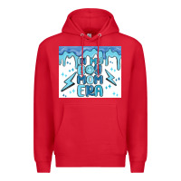 Red in my boy mom era Premium Hoodie - MaliasSmallBusiness