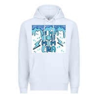 White in my boy mom era Premium Hoodie - MaliasSmallBusiness