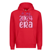 Red in my 2024 era Premium Hoodie - MaliasSmallBusiness