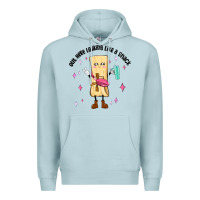 Blue Mist out here looking like a snack Premium Hoodie - MaliasSmallBusiness