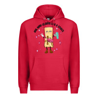 Cardinal out here looking like a snack Premium Hoodie - MaliasSmallBusiness