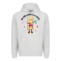 Dove Grey out here looking like a snack Premium Hoodie - MaliasSmallBusiness