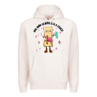 Pale Pink out here looking like a snack Premium Hoodie - MaliasSmallBusiness