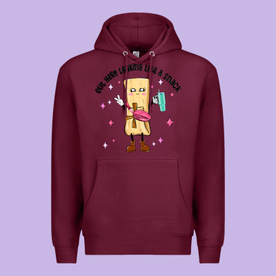 Premium Hoodie out here looking like a snack