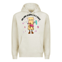 Oatmeal Heather out here looking like a snack Premium Hoodie - MaliasSmallBusiness