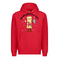 Red out here looking like a snack Premium Hoodie - MaliasSmallBusiness
