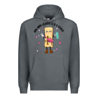 Rock out here looking like a snack Premium Hoodie - MaliasSmallBusiness