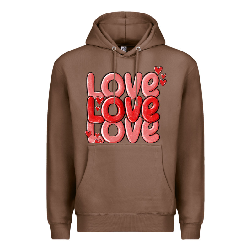 Love Valentines Day Premium Hoodie by MaliasSmallBusiness | Teevron