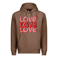 Chestnut love valentines day Premium Hoodie - MaliasSmallBusiness