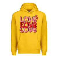 Lemon love valentines day Premium Hoodie - MaliasSmallBusiness
