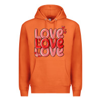 Carrot love valentines day Premium Hoodie - MaliasSmallBusiness