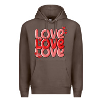 Coffee love valentines day Premium Hoodie - MaliasSmallBusiness