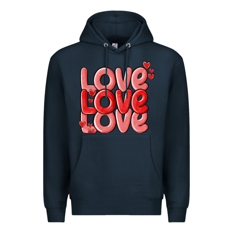 Love Valentines Day Premium Hoodie by MaliasSmallBusiness | Teevron