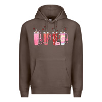 Coffee obsessive cup disorder valentines day Premium Hoodie - MaliasSmallBusiness