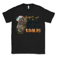 Black just a girl who loves koalas Classic Tee - BarkalooDesign