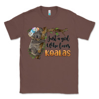 Chestnut just a girl who loves koalas Classic Tee - BarkalooDesign