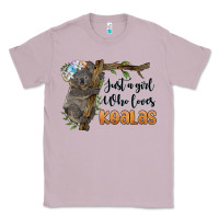Lilac just a girl who loves koalas Classic Tee - BarkalooDesign